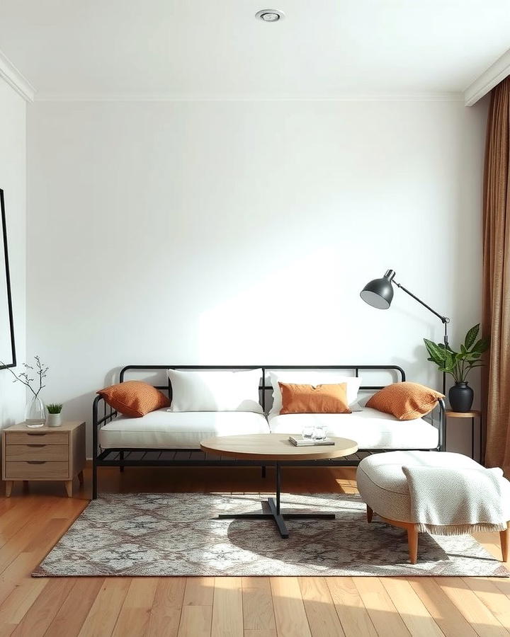 Minimalist Metal Frame Daybeds