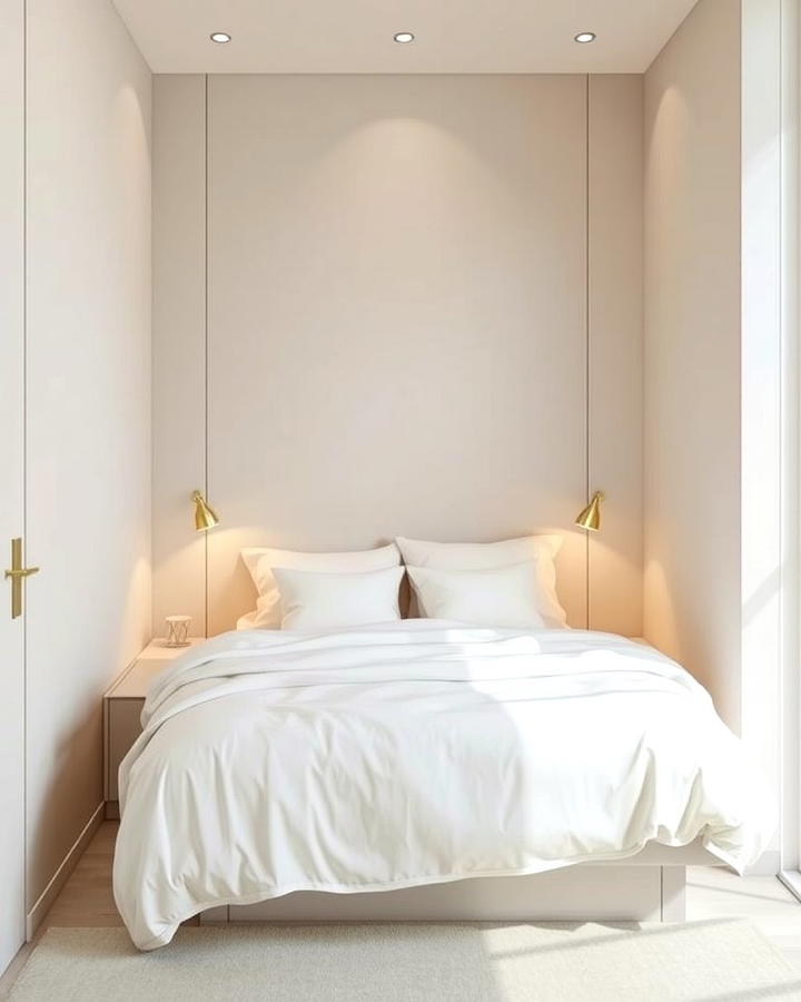 Minimalist Modern Bed Nook