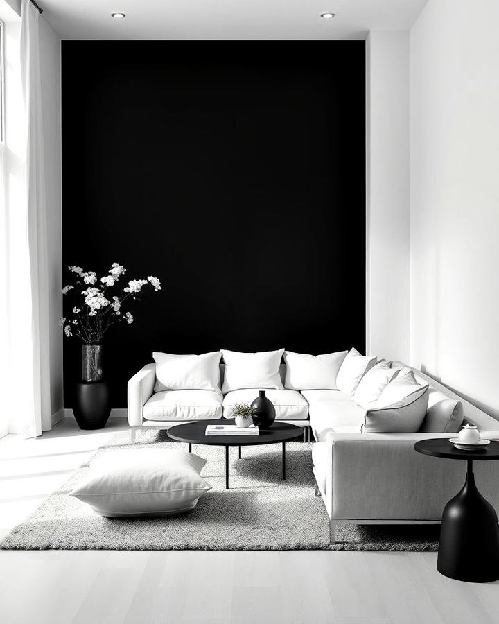 Minimalist Monochrome Aesthetic Room