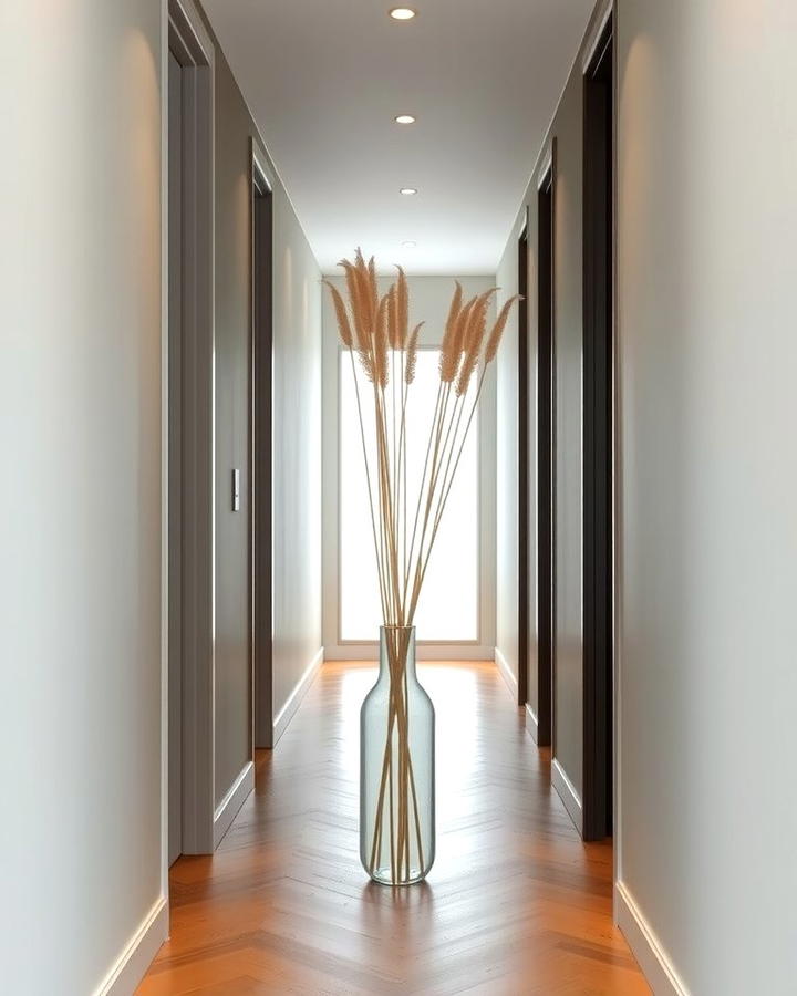 Minimalist Touch in Hallways