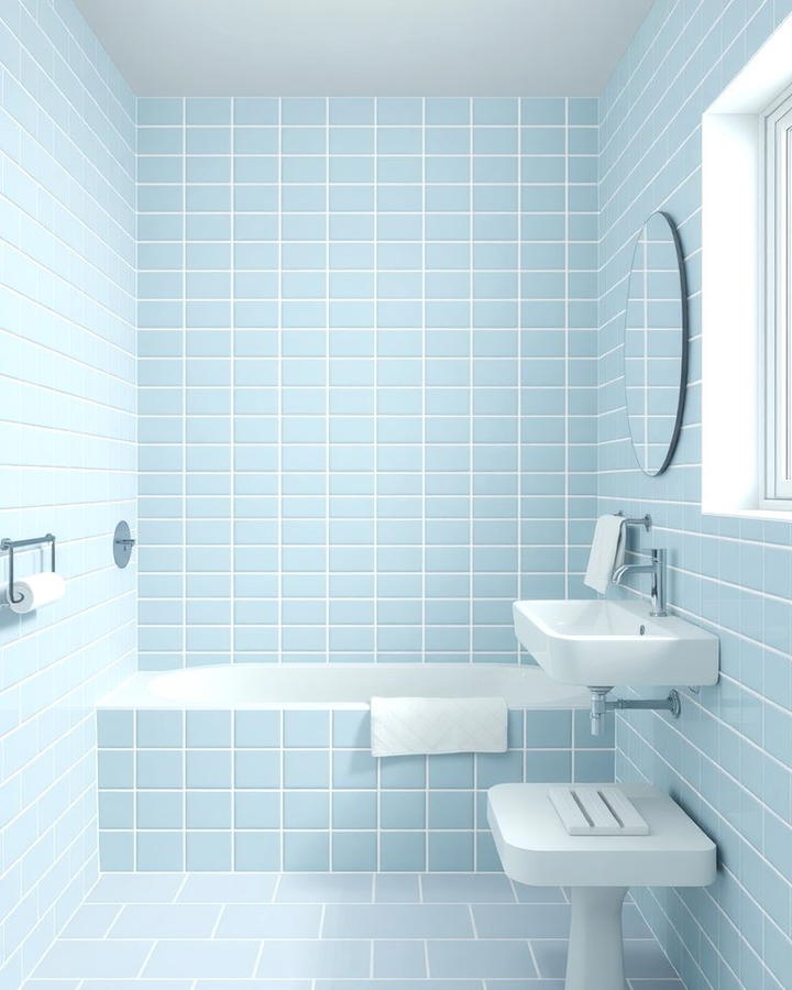 Minimalistic Pastel Blue for Subtle Elegance