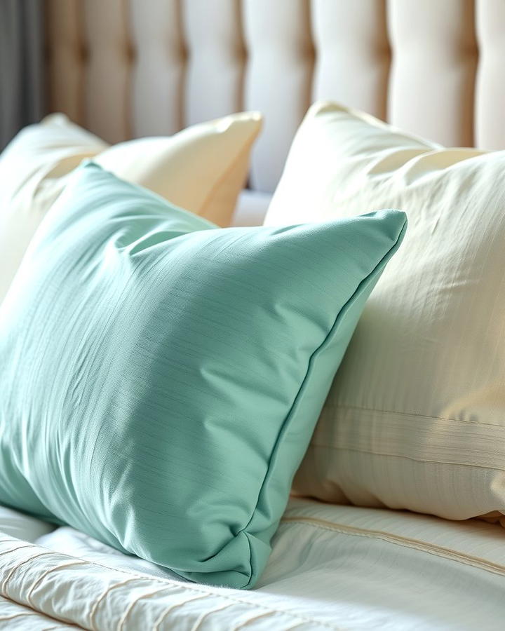 Mint Green Throw Pillows