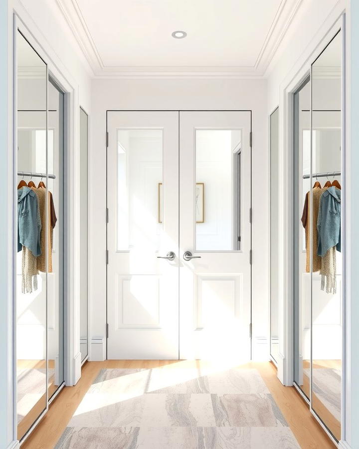 Mirrored Closet Doors