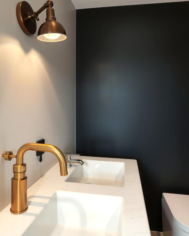 Mixed Metallic Fixtures