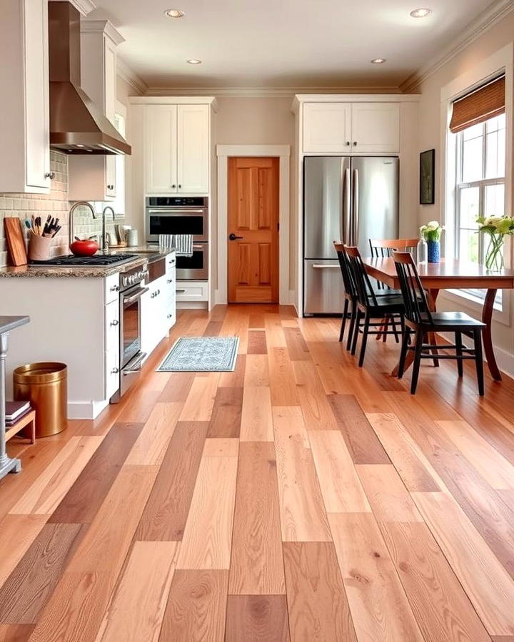 Mixed Tone Wood Floors for Unique Style