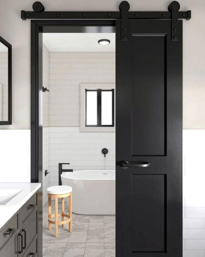 Modern Black Finish