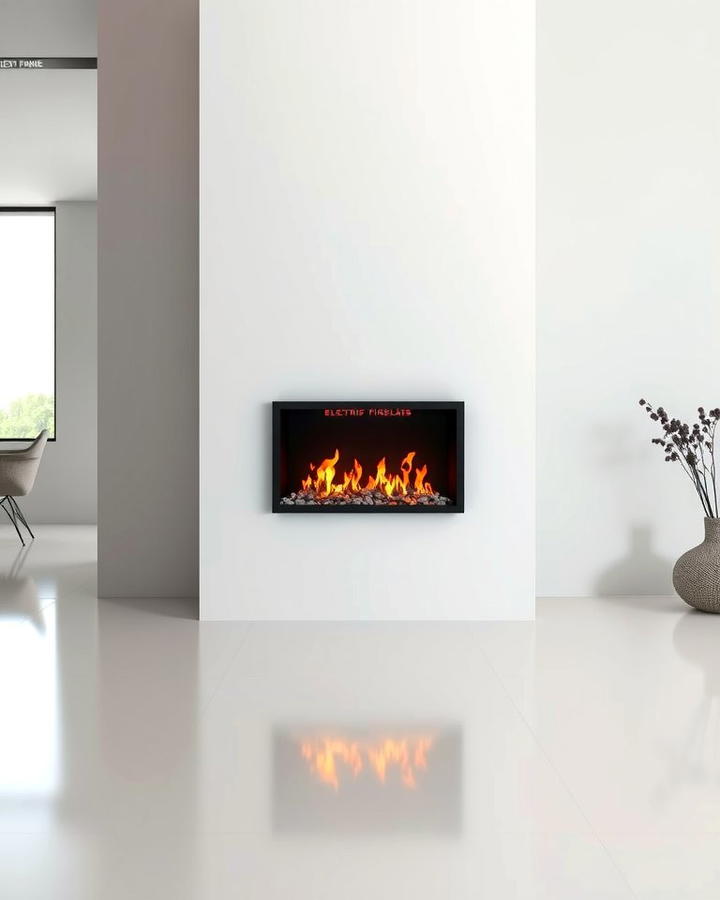 Modern Glass Electric Fireplaces