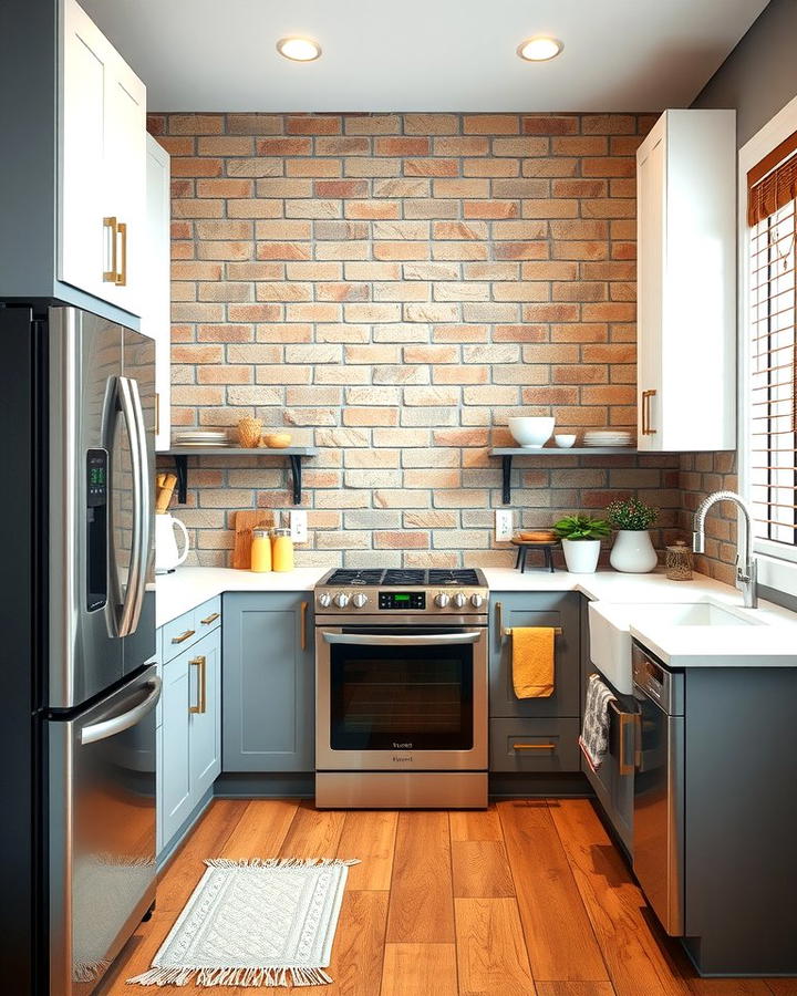 Modern Kitchen Backdrop