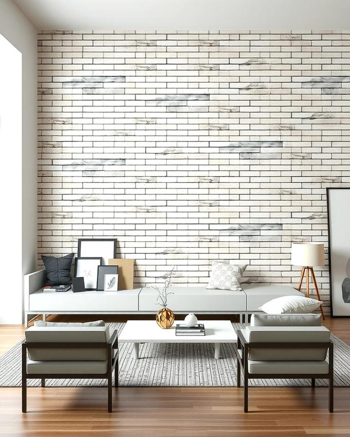 Modern Minimalist Brick Wall