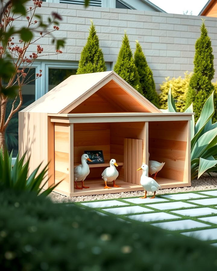 Modern Minimalist Duck House