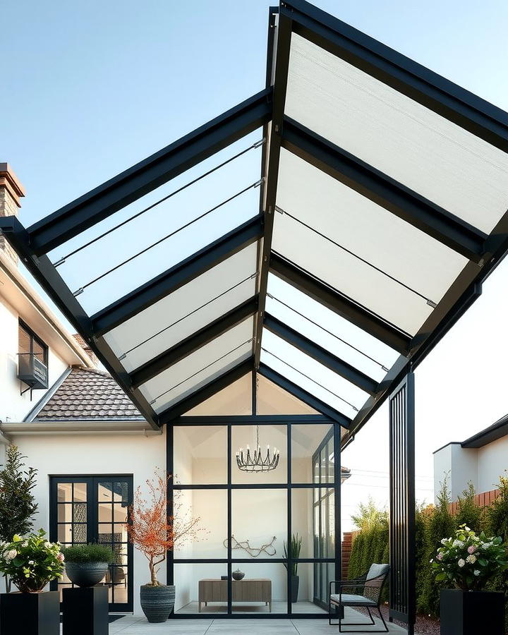 Modern Minimalist Gable Roof