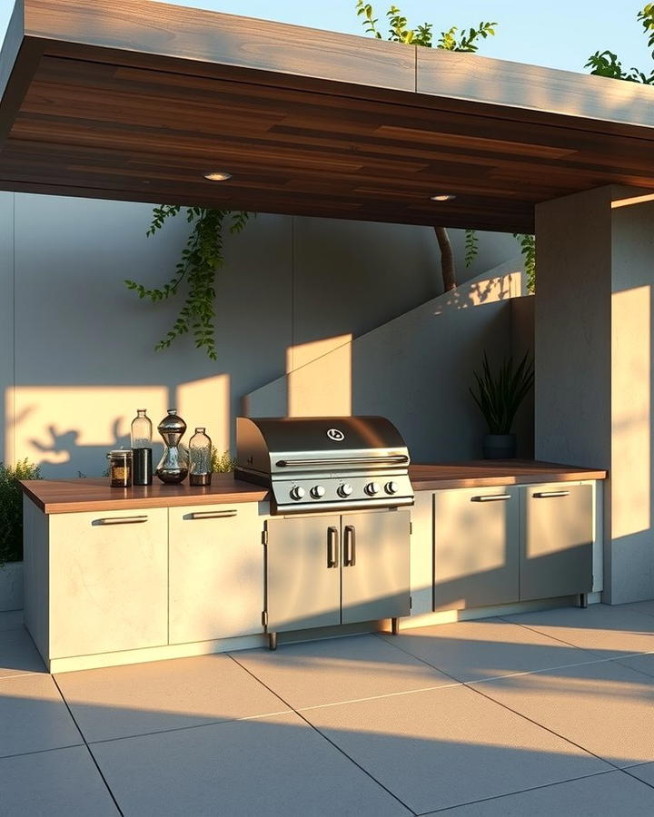 Modern Minimalist Grill Station 2