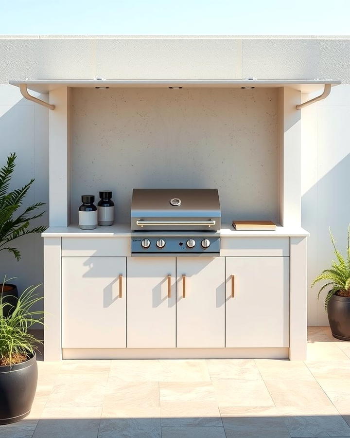 Modern Minimalist Grill Station