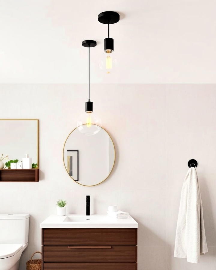 Modern Pendant Lights for Bathroom