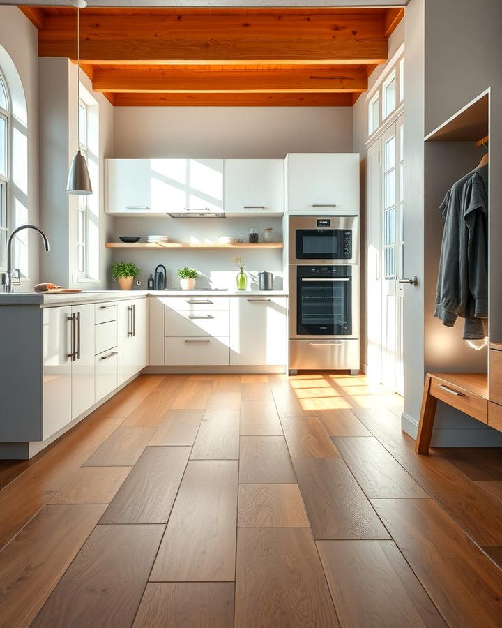 Modern Versatility with Vinyl Plank Floors