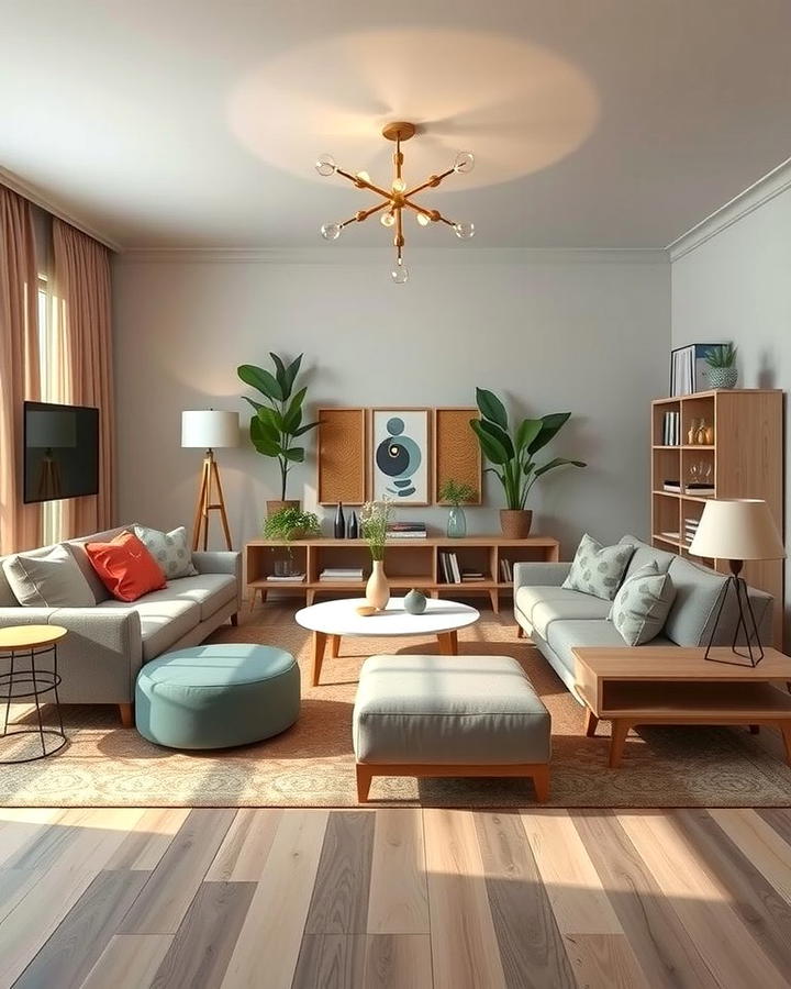 Modular Furniture Arrangement