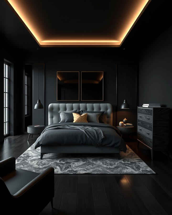 Monochromatic Black Theme