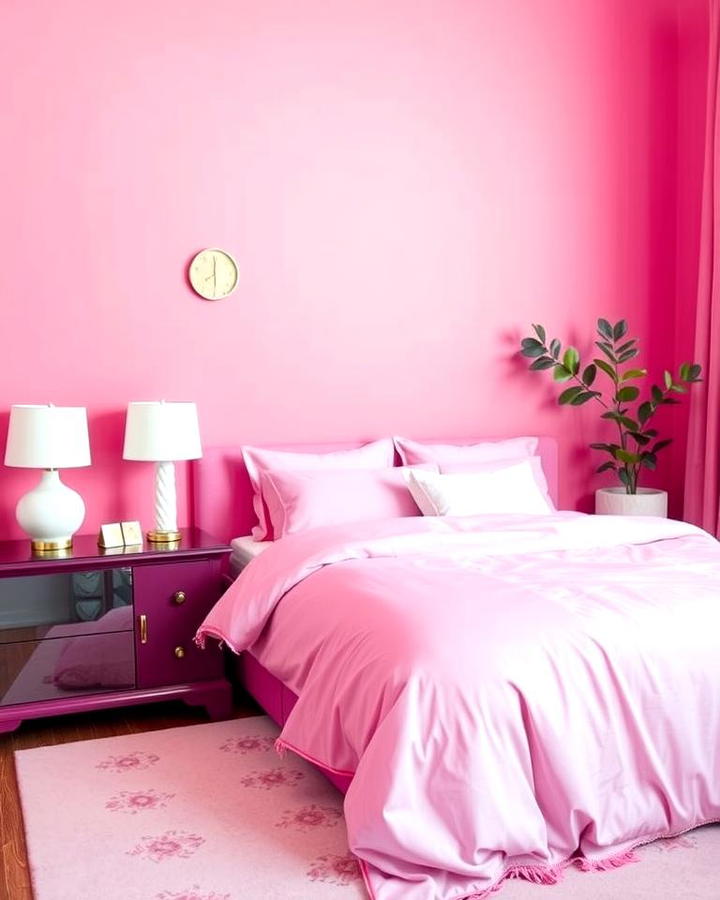 Monochromatic Hot Pink Theme