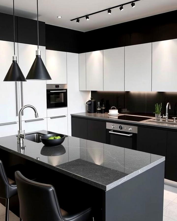 Monochrome Italian Kitchens