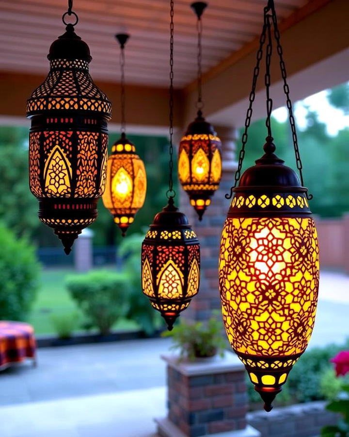 Moroccan Lanterns for Exotic Flair