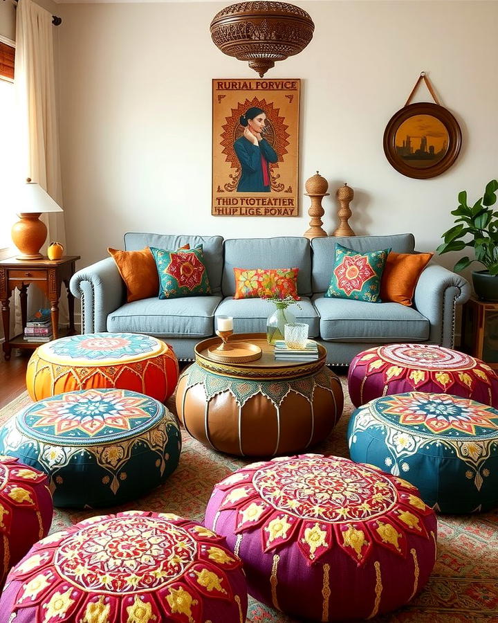 Moroccan Poufs