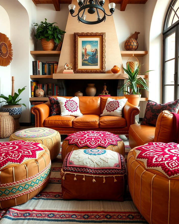 Moroccan Poufs 2