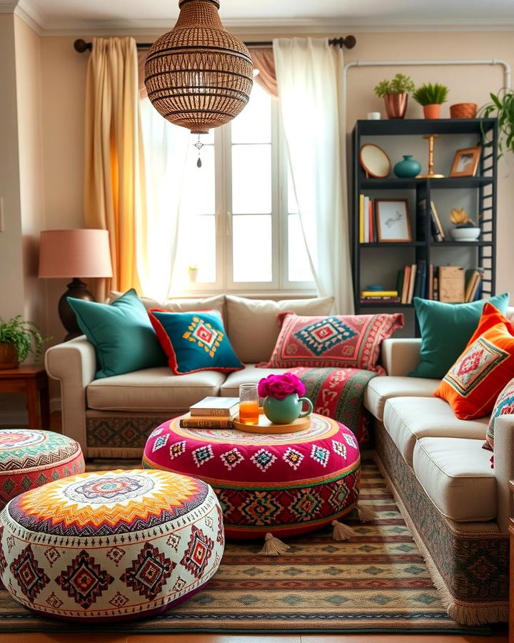 Moroccan Poufs