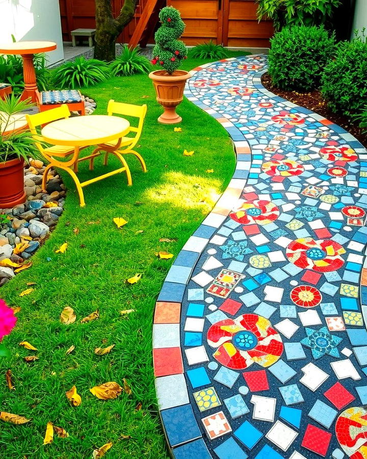 Mosaic Art Walkways