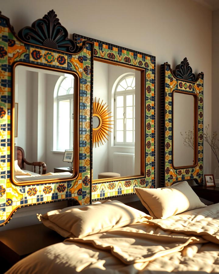 Mosaic Mirror Frames