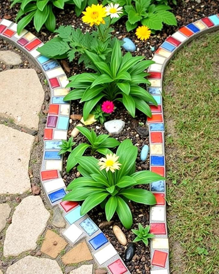 Mosaic Tile Edging