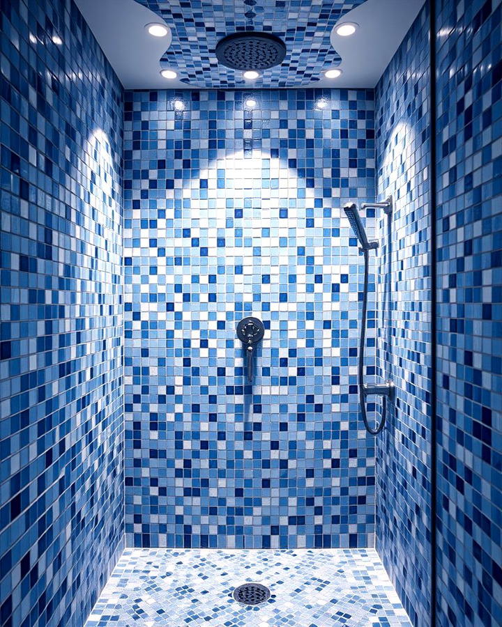 Mosaic Tile Shower