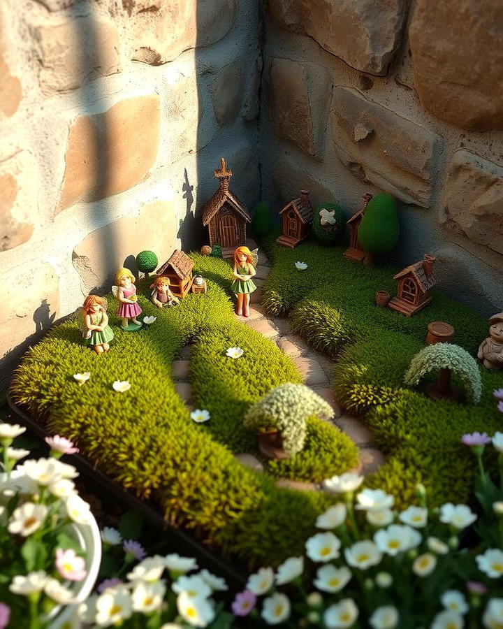 Moss Fairy Gardens for Whimsical Charm