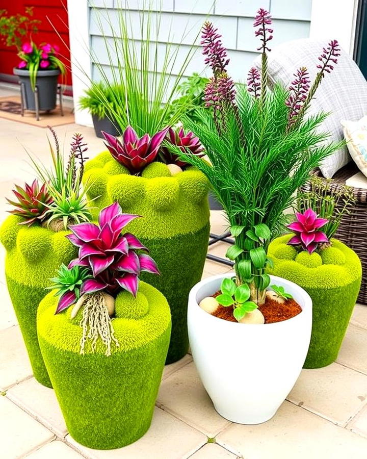 Moss Planters for Versatile Decor