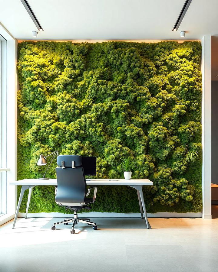 Moss Walls for Vertical Elegance