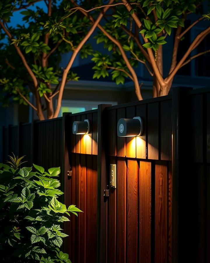 Motion Sensor Fence Lighting