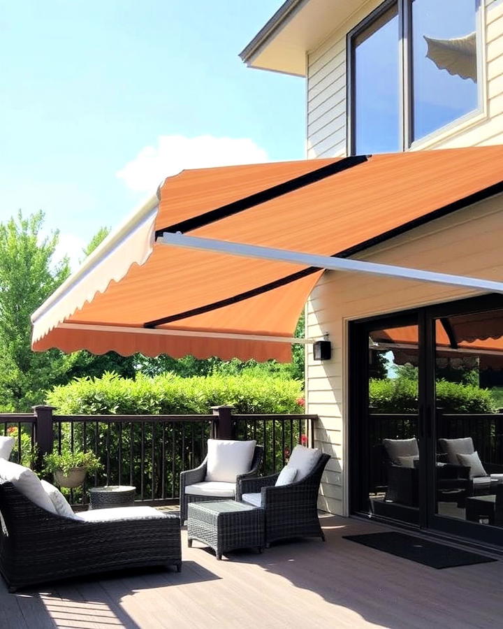 Motorized Deck Awning for Ultimate Convenience