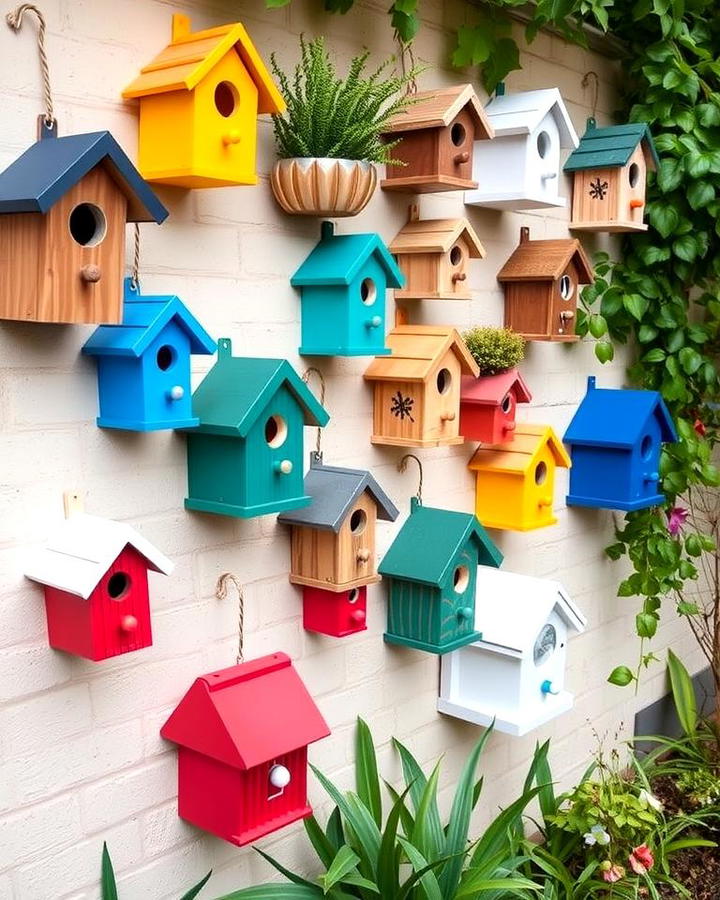 Mounted Birdhouses