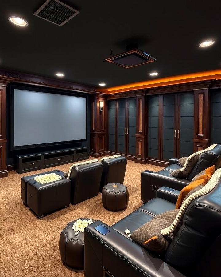 Movie Theater Setup for Entertainment