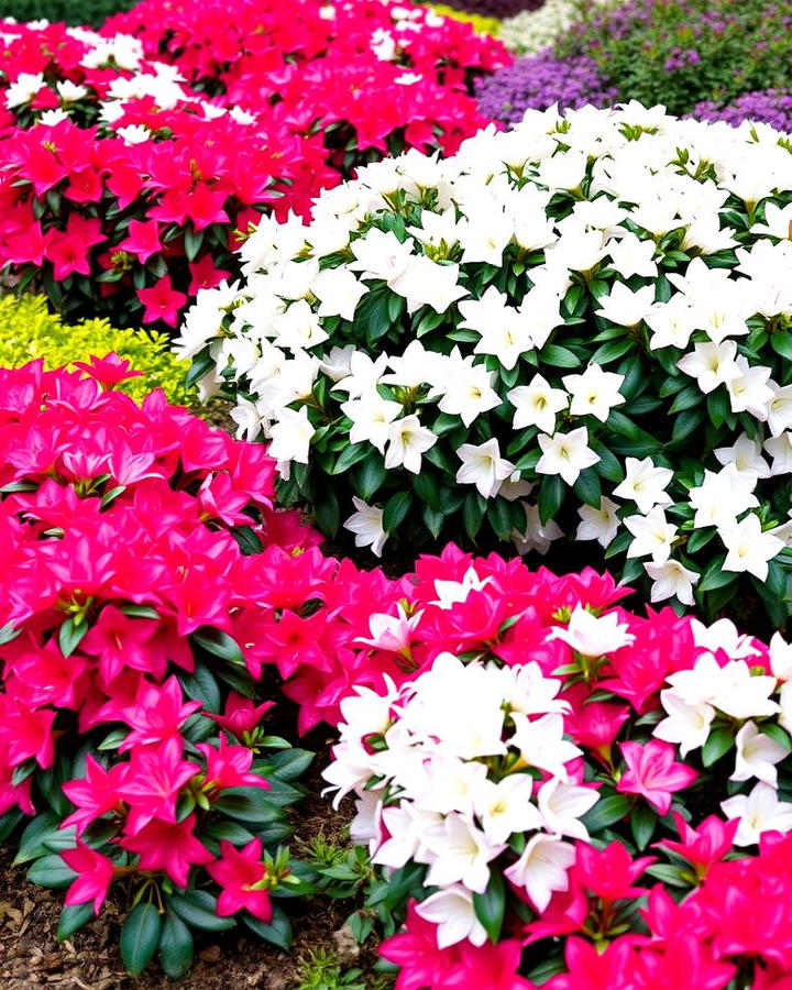 Multi Colored Azalea Beds