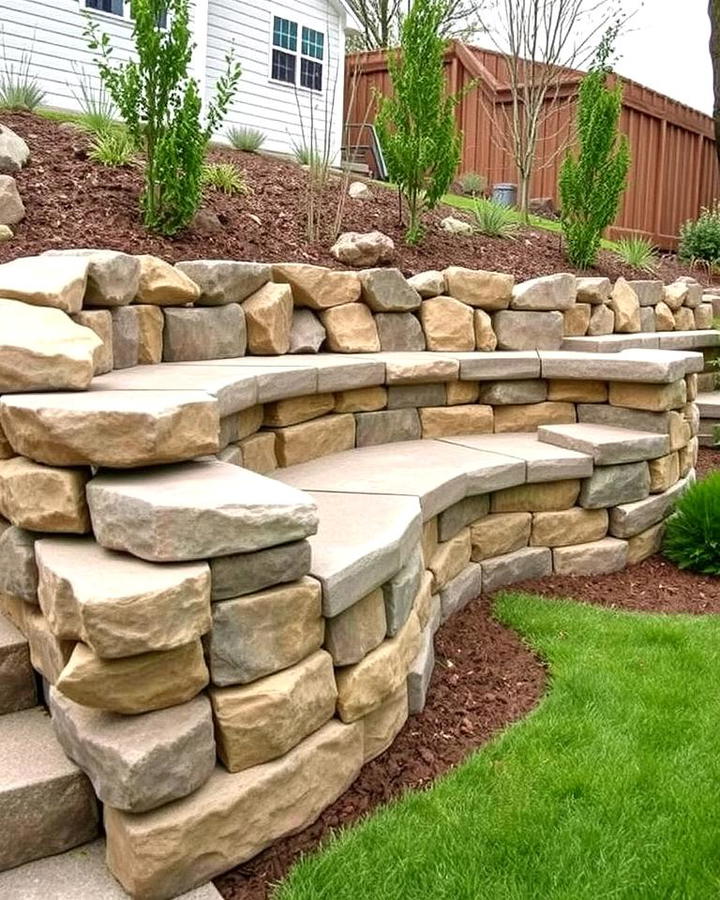 Multi Functional Seating Retaining Wall