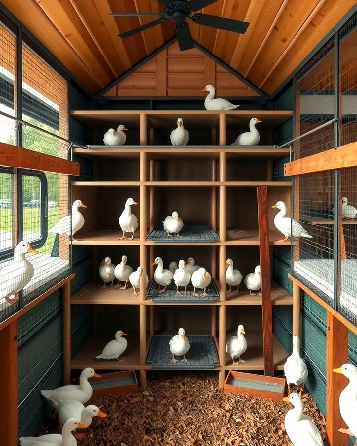 Multi Level Duck House