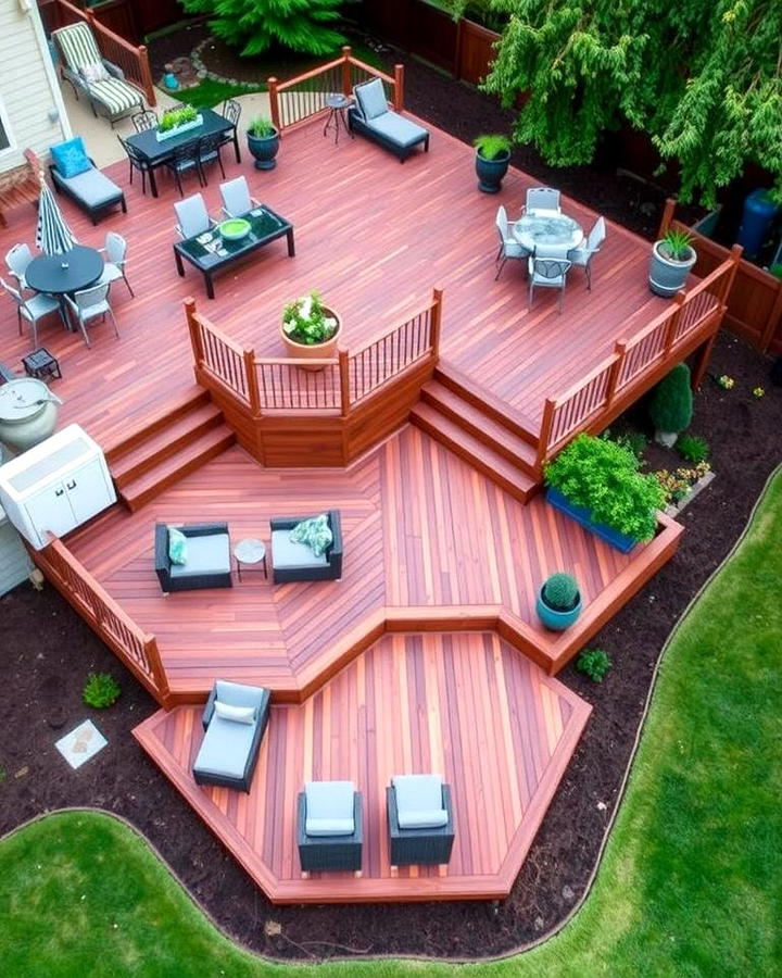 Multi Tiered Deck