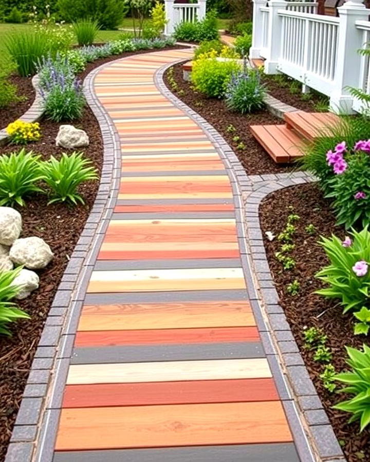 Multi Toned Walkway Designs