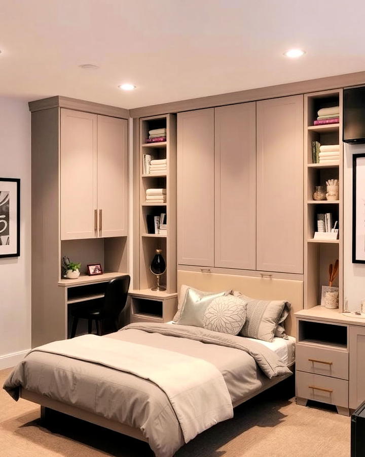 Multi functional Space With a Murphy Bed