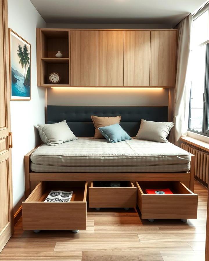 Multifunctional Daybed with Storage