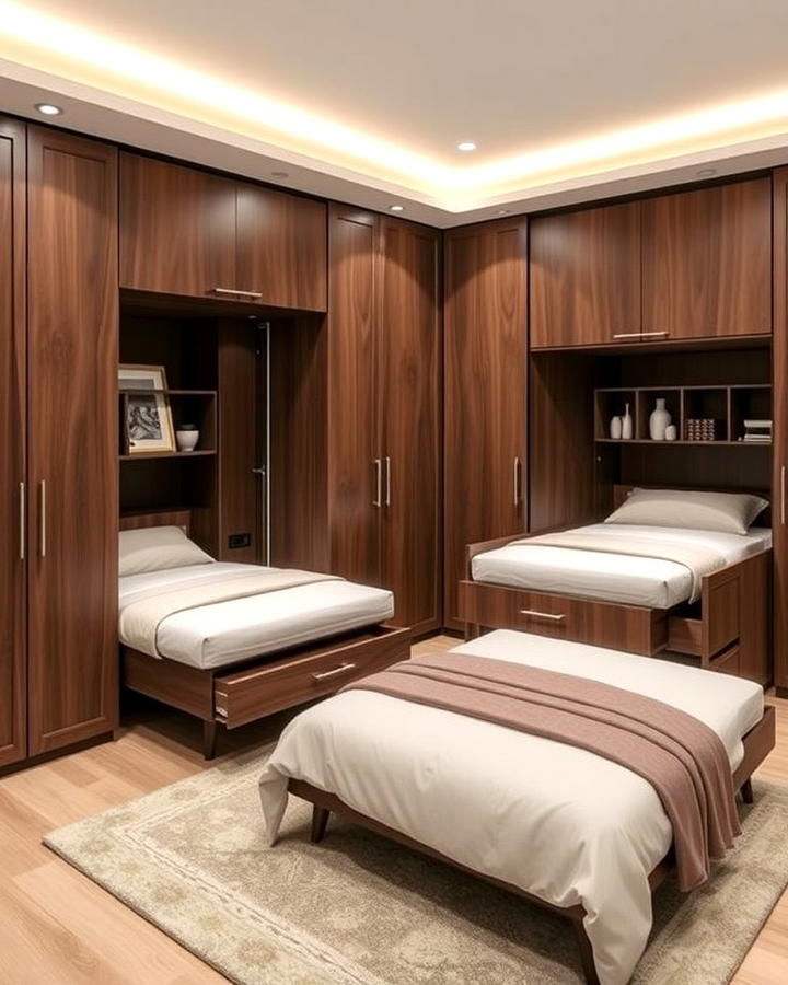 Murphy Beds with Built In Storage