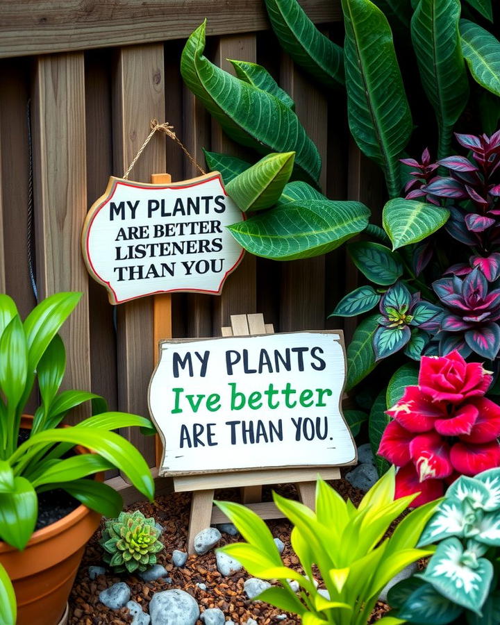 My Plants Are Better Listeners Than You