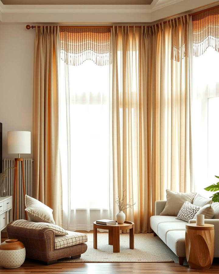 Natural Fiber Curtains