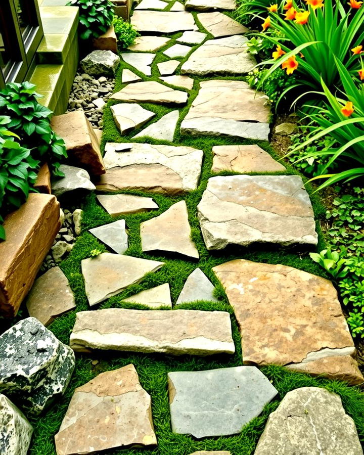 Natural Garden Pathway