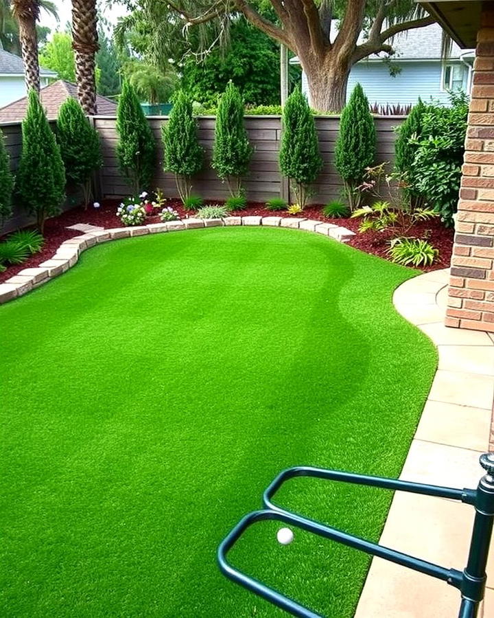 Natural Grass Putting Green